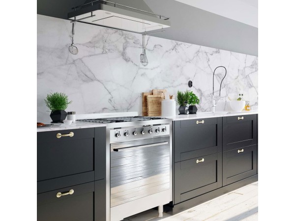 White Marble πλάτη προστασίας τοίχων κουζίνας και μπάνιου (67323) White Marble πλάτη προστασίας τοίχων κουζίνας και μπάνιου (67323)