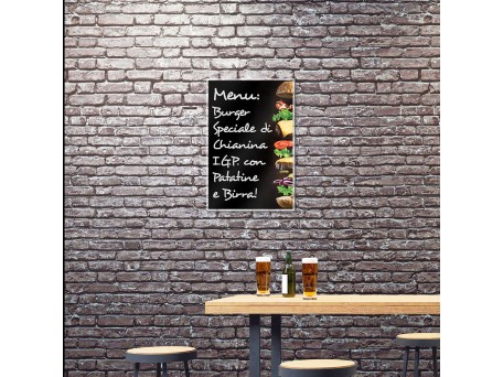 Hamburger μαυροπίνακας Plexi Fun L (71004)
