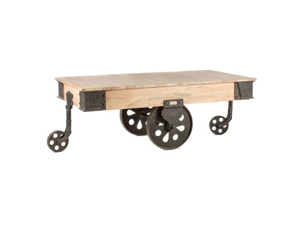 Artekko Aklip Ξύλινο Τραπέζι Σαλονιού (135x65x45)cm Artekko Aklip Ξύλινο Τραπέζι Σαλονιού (135x65x45)cm