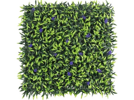 Artekko Artificial Panel Τεχνητή Φυλλωσιά Πολυαιθυλένιο Πράσινο (50x50x4)cm