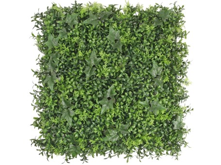 Artekko Artificial Panel Τεχνητή Φυλλωσιά Πολυαιθυλένιο Πράσινο (50x50x6)cm