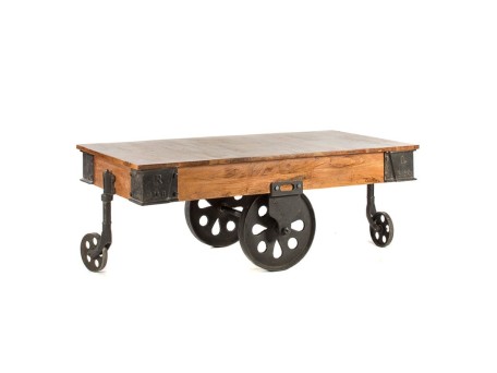 Artekko Beirs Τραπέζι Σαλονιού Ξύλινο (135x65x45)cm