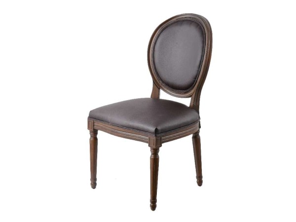 Artekko Cleeg Καρέκλα Τραπεζαρίας Ξύλινη Μαύρο/Καφέ (54.1x55.9x97.3)cm Artekko Cleeg Καρέκλα Τραπεζαρίας Ξύλινη Μαύρο/Καφέ (54.1x55.9x97.3)cm