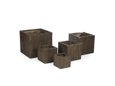 Artekko Cruh Γλάστρα Κεραμική Τετράγωνη (55x55x52)cm