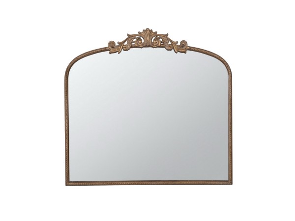 Artekko Dia Καθρέπτης Τοίχου Μέταλλο/Γυαλί Χρυσό (101.6x3.8x79.3)cm