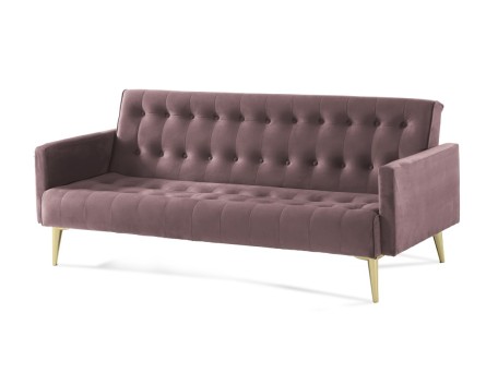 Artekko Fliltiah Καναπές Κρεβάτι Τριθέσιος Click-Clack Χρυσά Πόδια (188x79x74)cm