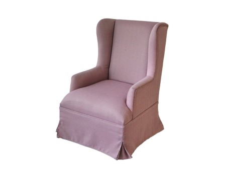 Artekko Iglut Μπερζέρα Υφασμάτινη Ροζ (66x78x110)cm