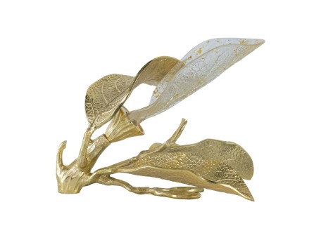 Artekko Leaves Φωτιστικό Επιτραπέζιο Μέταλλο Χρυσό (47x43.2x26.7)cm