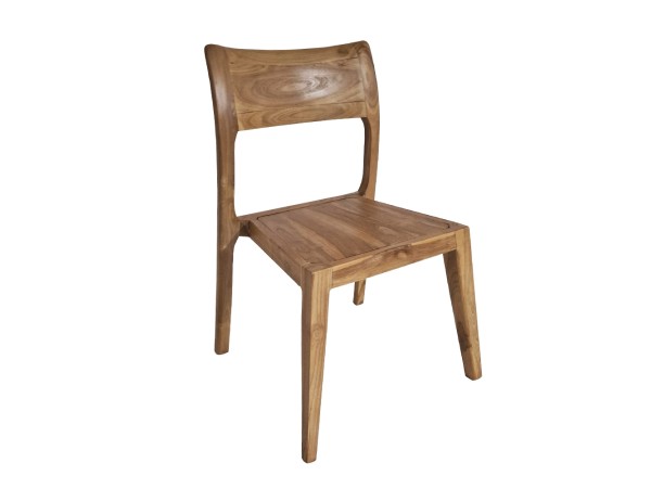 Artekko Munggur Ξύλινη Καρέκλα σε Φυσική Απόχρωση (46x45x80)cm