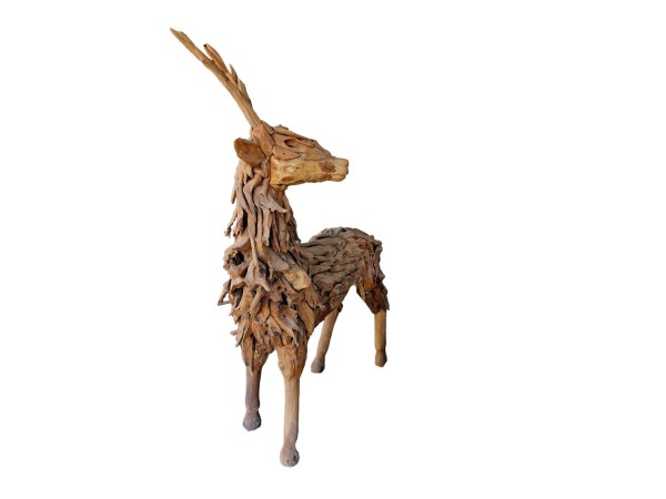 Artekko Munggur Ξύλινο Χειροποιητο Ελάφι σε Φυσική Απόχρωση (150x60x200)cm Artekko Munggur Ξύλινο Χειροποιητο Ελάφι σε Φυσική Απόχρωση (150x60x200)cm