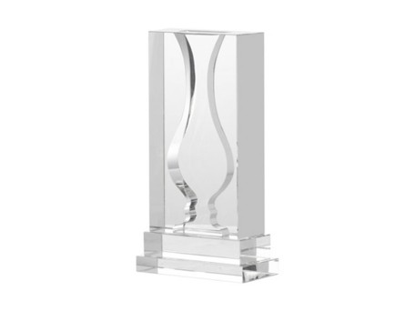 Artekko Niog Κρυστάλλινο Διάφανο Ανθοδοχείο (16x8x30)