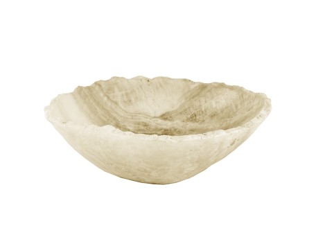 Artekko Onix Διακοσμητικό Μαρμάρινο Μπολ (25x20x10)cm