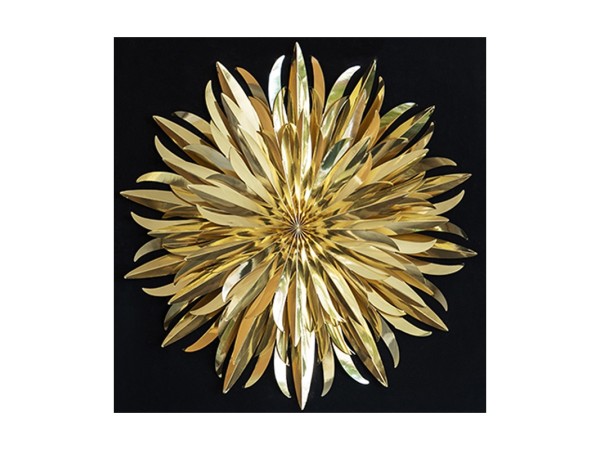 Artekko Suerrad Διακοσμητικό Τοίχου Χρυσό Άνθος σε Μαύρο Φόντο με Ακρυλικό Πλαίσιο (60x60x5)cm Artekko Suerrad Διακοσμητικό Τοίχου Χρυσό Άνθος σε Μαύρο Φόντο με Ακρυλικό Πλαίσιο (60x60x5)cm
