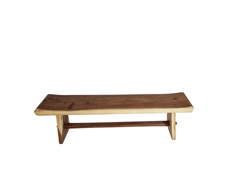 Artekko Verona Ξύλινο Παγκάκι σε Φυσική Απόχρωση (150x30x45)cm