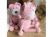 Χειροποίητο αρκουδάκι BEAR-PINK-003 Χειροποίητο αρκουδάκι BEAR-PINK-003