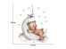 Sipo Wall sticker teddy bear on themoon Sipo Wall sticker teddy bear on themoon