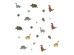 Sipo wall stickers Mini Dinosaurs