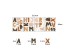 Sipo wall stickers Boho Alphabet