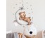 Sipo Wall sticker teddy bear on themoon Sipo Wall sticker teddy bear on themoon
