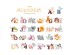 Sipo wall stickers Animal Alphabet
