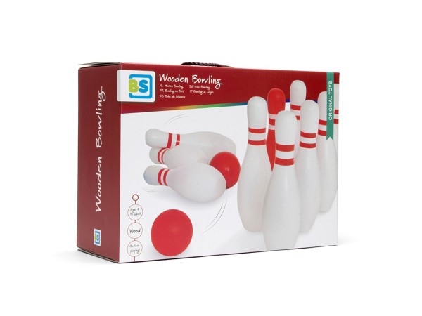 BS Toys - Bowling Red and White