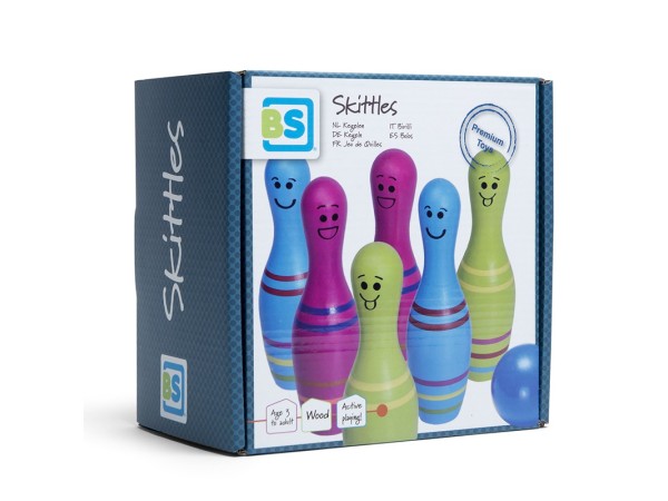 BS Toys - Skittles Jr - Ξύλινο bowling για παιδιά