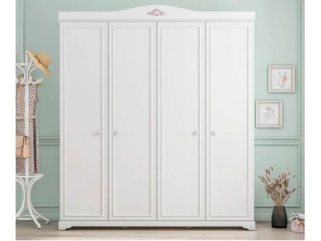 Παιδική ντουλάπα 4 φύλλα RU-1002