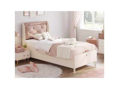 Παιδικό κρεβάτι ημίδιπλο με αποθηκευτικό χώρο EL-1708 (1.20Χ2.00)