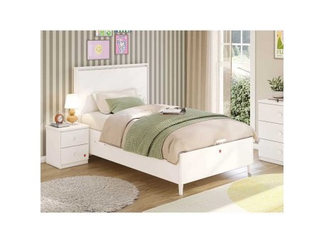 Παιδικό κρεβάτι ημιδιπλο με αποθηκευτικό χώρο VW-1706 USB CHARGING (1.20Χ2.00)