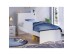 Παιδικό κρεβάτι ημίδιπλο WHITE WH-1316-1318 USB CHARGING (1.20X2.00)