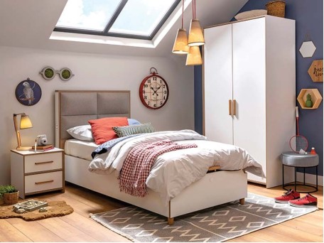 Παιδικό Κρεβάτι με αποθηκευτικό χώρο MD-1711 USB CHARGING (1.00Χ2.00)