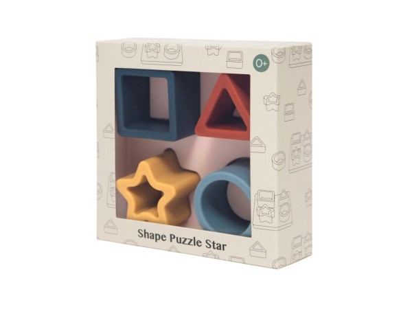 Petit Monkey - Παζλ σφηνώματα Σιλικόνης Star 0 yrs Petit Monkey - Παζλ σφηνώματα Σιλικόνης Star 0 yrs