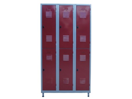 Ιματιοθήκη 26 έξι θυρίδων 100x40x190 DIOMMI 29-006