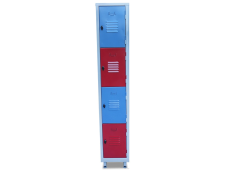 Ιματιοθήκη 38 τεσσάρων θυρίδων 33.5x40x190 DIOMMI 29-012