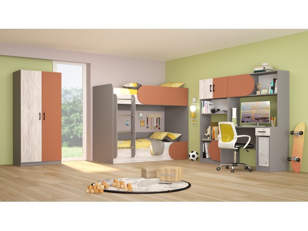 Σύνθεση παιδικού δωματίου RIKI DIOMMI 31-008 Σύνθεση παιδικού δωματίου RIKI DIOMMI 31-008