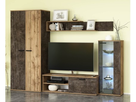 Σύνθετο σαλονιού Oslo 260x53x190 DIOMMI 33-036