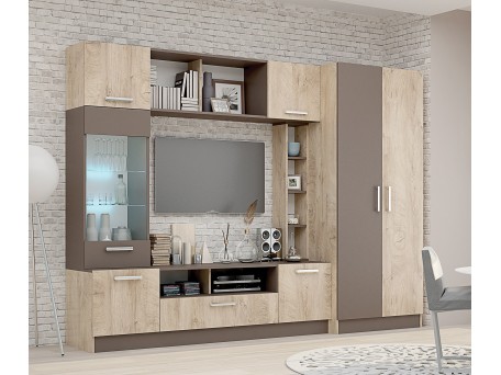 Σύνθετο σαλονιού Opal2 260x52x190 DIOMMI 33-048