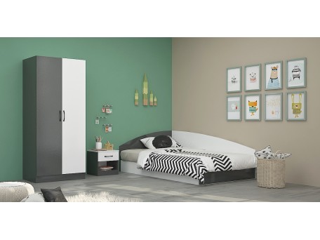 Σετ κρεβατοκάμαρας Apolo1 120x190 DIOMMI 33-067