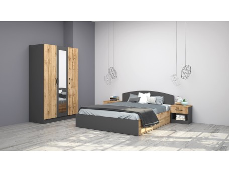 Σετ κρεβατοκάμαρας Apolo3 160x200 DIOMMI 33-082