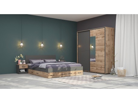 Σετ κρεβατοκάμαρας Apolo5 160x200 DIOMMI 33-096