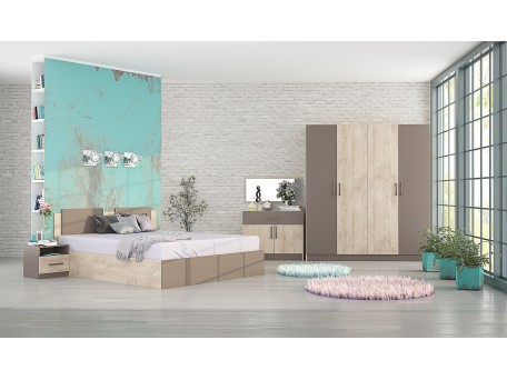 Σετ κρεβατοκάμαρας Ala 160x200 DIOMMI 33-111