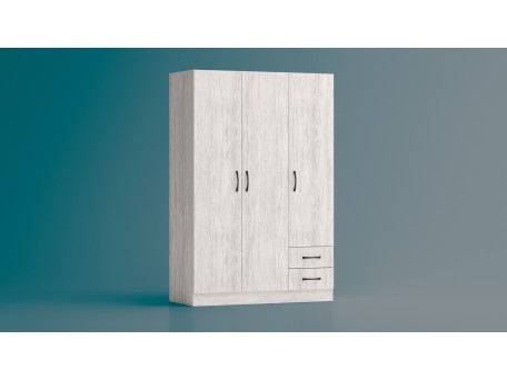 Τρίφυλλη ντουλάπα Αpolo2 120x52x181 DIOMMI 33-131