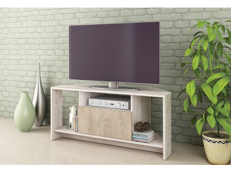 Σύνθετο ξύλινο Alfa 60 blanco oak/norte oak 110x45x49 DIOMMI 33-293