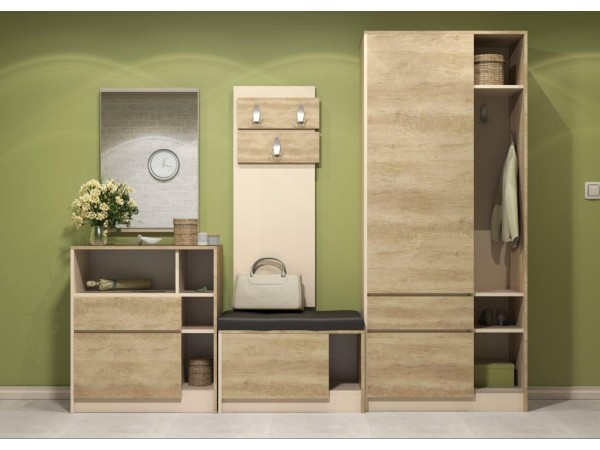 Σύνθεση εισόδου ξύλινο PANDORA 2 250х211х37 DIOMMI 42-020