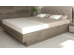 Κρεβάτι ξύλινο με δερμάτινη/ύφασμα BREEZE 160x200 DIOMMI 45-213