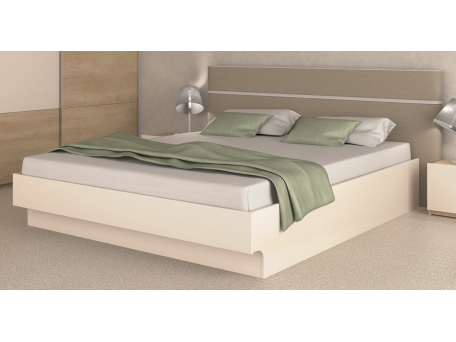 Κρεβάτι ξύλινο με δερμάτινη/ύφασμα CAPRICE 180x200 DIOMMI 45-225