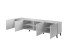 TV stand 200 ABETO mat white/ gloss white DIOMMI CAMA-ABETO-RTV-200-BI/BI TV stand 200 ABETO mat white/ gloss white DIOMMI CAMA-ABETO-RTV-200-BI/BI