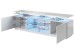 RTV stand EVA white gloss/ white gloss DIOMMI CAMA-EVA-RTV-BIP/BIP