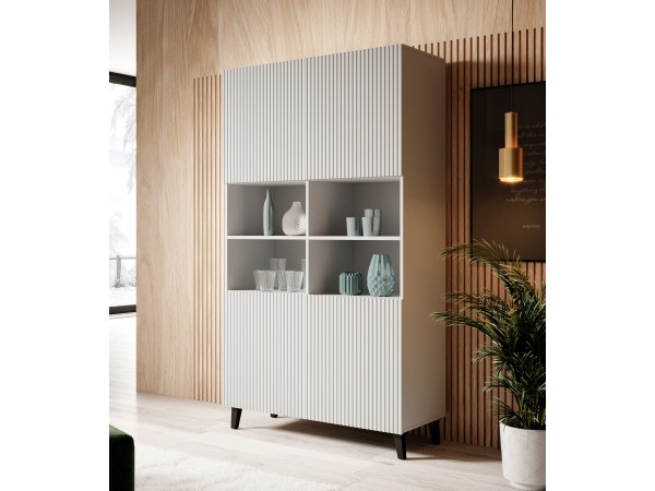 PAFOS Standing bookcase white/white DIOMMI CAMA-PAFOS-REGAL-BI/BI PAFOS Standing bookcase white/white DIOMMI CAMA-PAFOS-REGAL-BI/BI