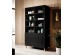 PAFOS Standing bookcase black/black DIOMMI CAMA-PAFOS-REGAL-CZ/CZ PAFOS Standing bookcase black/black DIOMMI CAMA-PAFOS-REGAL-CZ/CZ